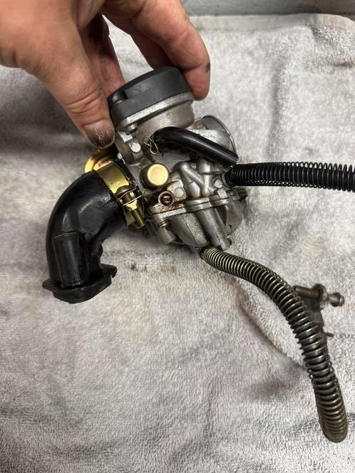 GY6 Carburateur met Kabelboom vespa look, Fietsen en Brommers, Brommeronderdelen | Scooters, Gebruikt, Overige merken, Carburateur