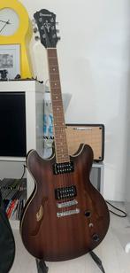 Ibanez semi akoestische + versterker, Muziek en Instrumenten, Ophalen, Zo goed als nieuw, Hollow body, Ibanez