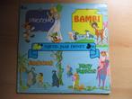 Disney lp 4 verhalen - 50 jaar Disney Pinokkio, Bambi, Jungl, Verzamelen, Disney, Ophalen of Verzenden, Overige figuren, Gebruikt