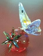 Swarovski vlinder op aardbei nieuw, Ophalen of Verzenden, Nieuw, Figuurtje