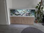 Groot aquarium 220x80x70, Ophalen, Gebruikt, Leeg aquarium