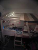 Lifetime Boomhuisbed (met ladder), Ophalen, 70 tot 85 cm, Zo goed als nieuw, Hoogslaper of Stapelbed