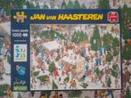 Jan van haasteren puzzel, 1000 stukjes, kerstbomenmarkt, Ophalen of Verzenden, Zo goed als nieuw