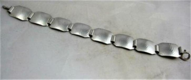 Theodor Klotz, Teka Art deco armband, 835 zilver, Sieraden, Tassen en Uiterlijk, Armbanden, Zo goed als nieuw, Zilver, Zilver