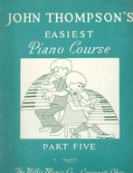 John Thompson's easiest piano course, Muziek en Instrumenten, Bladmuziek, Gebruikt, Les of Cursus, Ophalen of Verzenden, Piano
