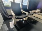 Set van 2 zwarte stoelen, Ophalen, Hout, Gebruikt, Twee