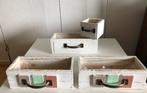 4x Houten waterdichte Plantenbakken, samen voor €3,-, Ophalen of Verzenden, Zo goed als nieuw, Overige materialen
