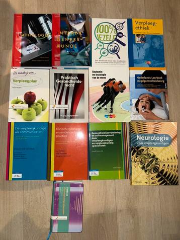Studieboeken opleiding hbo- verpleegkundige (los te koop) beschikbaar voor biedingen