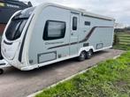 Swift caravan dubbel asser 645, Caravans en Kamperen, Caravans, 2 aparte bedden, Standaardzit, Particulier, 6 tot 7 meter