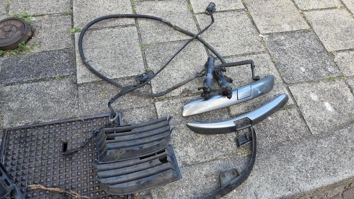 GOLF Gebruikte Koplamp Sproeier LINKS + RECHTS MET AFDEKKAP, Auto-onderdelen, Overige Auto-onderdelen, Volkswagen, Gebruikt, Ophalen of Verzenden