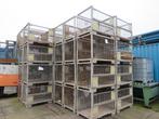 gitterbox gitterboxen gaaskratten met klep stapelbaar, Gebruikt, Zandhaarweg, Gitterbox, Ophalen