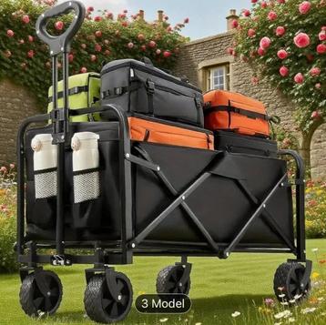 Opvouwbare Bolderkar - Compact & Easy Folding 200 kg beschikbaar voor biedingen