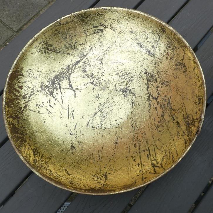 2 schalen, 1 bloempotje, Huis en Inrichting, Woonaccessoires | Schalen en Manden, Gebruikt, Schaal, Rond, Overige materialen, Ophalen of Verzenden