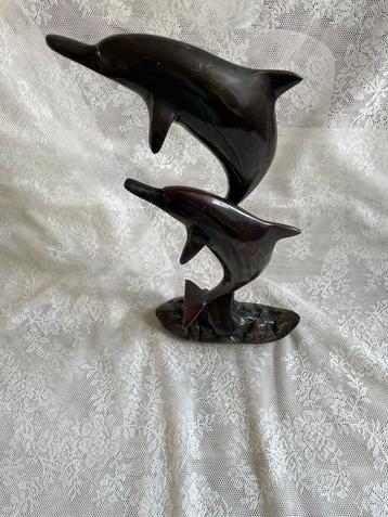 Bronzen Dolfijnen Sculptuur beschikbaar voor biedingen