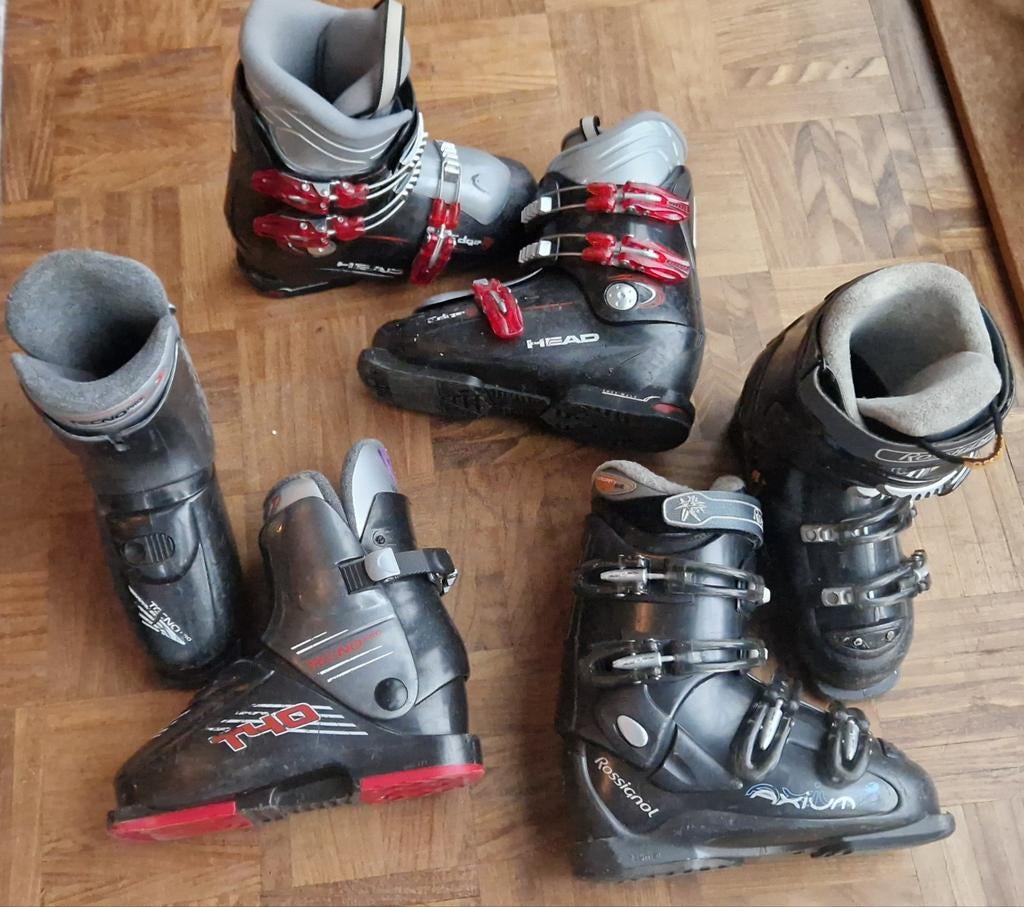 Kinderskischoenen mt 37-38 Rossignol / Head / Tecno pro, Gebruikt, 100 tot 140 cm, Rossignol, Schoenen