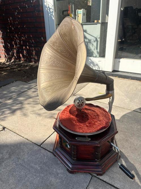 His Master's Voice Grammofoon, Antiek en Kunst, Antiek | Tv's en Audio, Ophalen