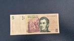 Argentinie 5 pesos, Ophalen of Verzenden, Zuid-Amerika