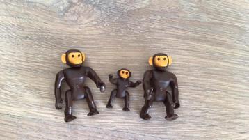 Playmobil, chimpansees met baby beschikbaar voor biedingen