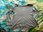 Hema mosgroen shirt lange mouw mt L, Maat 42/44 (L), Ophalen of Verzenden, Lange mouw, Gedragen