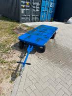 Platte kar 100x250cm, Doe-het-zelf en Verbouw, Transportwagens, Ophalen, Gebruikt, Transportkar