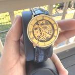 Jean d'Eve Skeleton Polshorloge - Vintage Zwitsers, Ophalen of Verzenden, Jean d'eve, BadBoyNL, Zwitserland