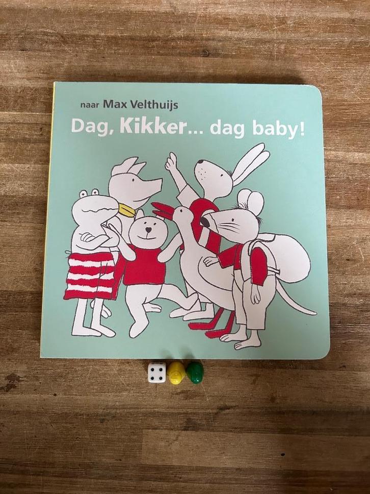 Dag, Kikker… dag baby! Kartonboek, Boeken, Kinderboeken | Baby's en Peuters, Zo goed als nieuw, 1 tot 2 jaar, Ophalen of Verzenden