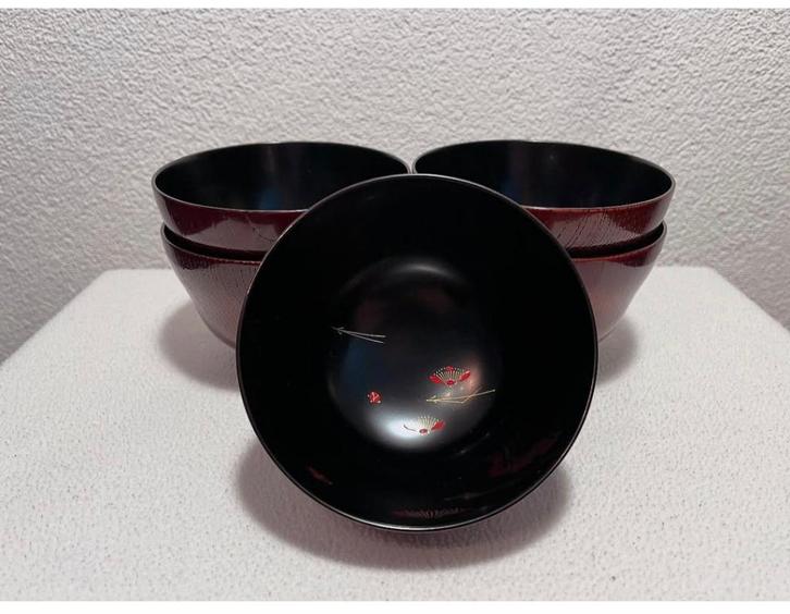 5tal prachtige Japanse Yamanaka soupkommen van Zohiko Kyoto, Huis en Inrichting, Keuken | Servies, Nieuw, Kom(men), Overige stijlen