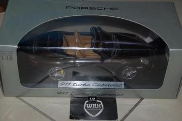 1:18 PORSCHE 911 997 TURBO cabrio brown Norev dealer ed. WRH beschikbaar voor biedingen
