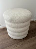 Leuke ronde poef met opbergruimte, Ophalen, Minder dan 50 cm, Rond, Zo goed als nieuw