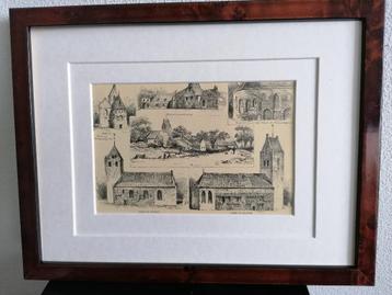Craandijk Litho Oudega Jelsum Wijns Rinsumageest 1880 (27) beschikbaar voor biedingen
