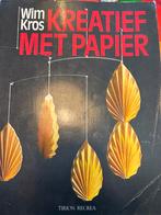 Creatief met Papier - Wim Kros, Boeken, Ophalen of Verzenden, Zo goed als nieuw, Scrapbooking en Knutselen, Geschikt voor kinderen