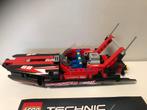lego technics 42089 powerbood zgan compleet, Ophalen of Verzenden, Zo goed als nieuw, Complete set, Lego