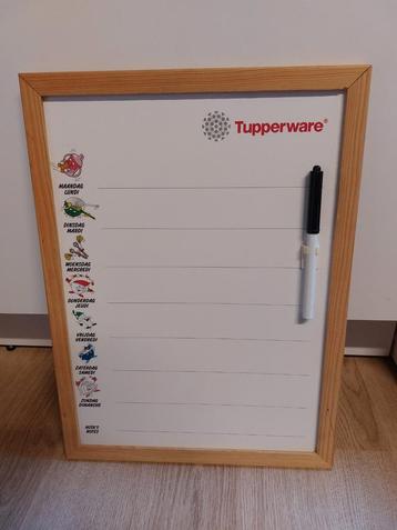 Tupperware week whiteboard beschikbaar voor biedingen
