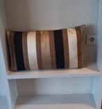 Diga Colmore  kussen Strepen 40x60cm - Brons  Créme Zwart, Huis en Inrichting, Ophalen of Verzenden, Nieuw, Overige kleuren, Rechthoekig