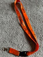 Schrobbelèr oranje keycord (nieuw!), Ophalen of Verzenden, Nieuw, Gebruiksvoorwerp