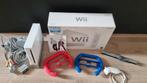 Wii spelcomputer met 8 spellen en accessoires, Met 2 controllers, Gebruikt, Met games, Ophalen of Verzenden