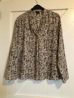 Blouse print, Kleding | Dames, Beige, Maat 42/44 (L), Ophalen of Verzenden, Gedragen