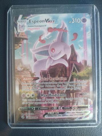 Pokemon espeon vmax fusion strike beschikbaar voor biedingen