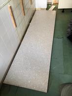 Granieten keuken / werkblad, Huis en Inrichting, Keuken | Keukenelementen, Ophalen, Beige, Zo goed als nieuw, 200 cm of meer