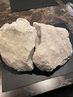 Bergkristal geode Marokko in 2 passende delen, 15,7 kilo!, Ophalen, Mineraal