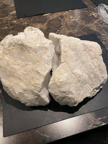 Bergkristal geode Marokko in 2 passende delen, 15,7 kilo! beschikbaar voor biedingen