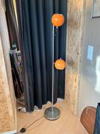 Eye ball vloerlamp retro look oranje, Huis en Inrichting, Lampen | Vloerlampen, Ophalen, Gebruikt, Vintage, 150 tot 200 cm
