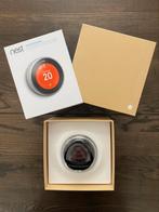 NEST thermostaat, 3e generatie, RVS!, Doe-het-zelf en Verbouw, Ophalen of Verzenden, Slimme thermostaat, Gebruikt