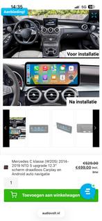 Android scherm W205 - Nieuw in doos, Ophalen, Nieuw