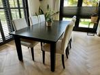 Eettafel, Huis en Inrichting, Tafels | Eettafels, Ophalen, Gebruikt, 100 tot 150 cm, 200 cm of meer