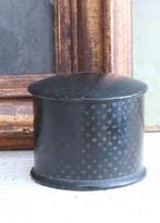 Antieke Franse poederdoos, periode Napoleon III, Ophalen of Verzenden