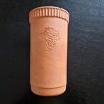 Vintage wijnfleshouder wijnkoeler met Druivenmotief, Ophalen of Verzenden, Frankrijk, Overige typen
