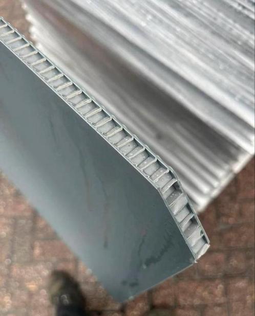 Kunststof inlegvellen panelen wandbekleding kunstsof platen, Doe-het-zelf en Verbouw, Metalen, Zo goed als nieuw, IJzer, Ophalen