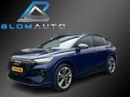 Audi Q4 e-tron 40 S-LINE 77 kWh 204PK HUD+ACC+CARPLAY+MATRIX, Auto's, Automaat, Achterwielaandrijving, Gebruikt, Zwart