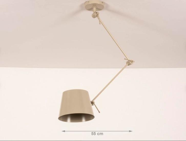 Verstelbare plafondlamp Rietveld, Huis en Inrichting, Lampen | Plafondlampen, Nieuw, Metaal, Ophalen of Verzenden